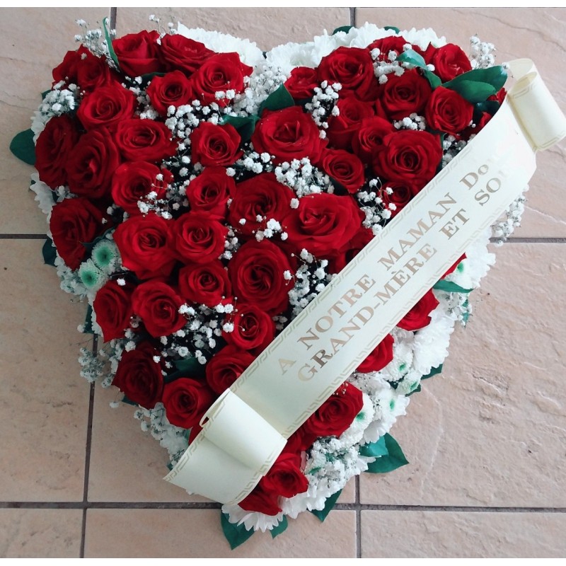 Vénus - Coeur de roses rouges Vénus - Coeur de roses rouges